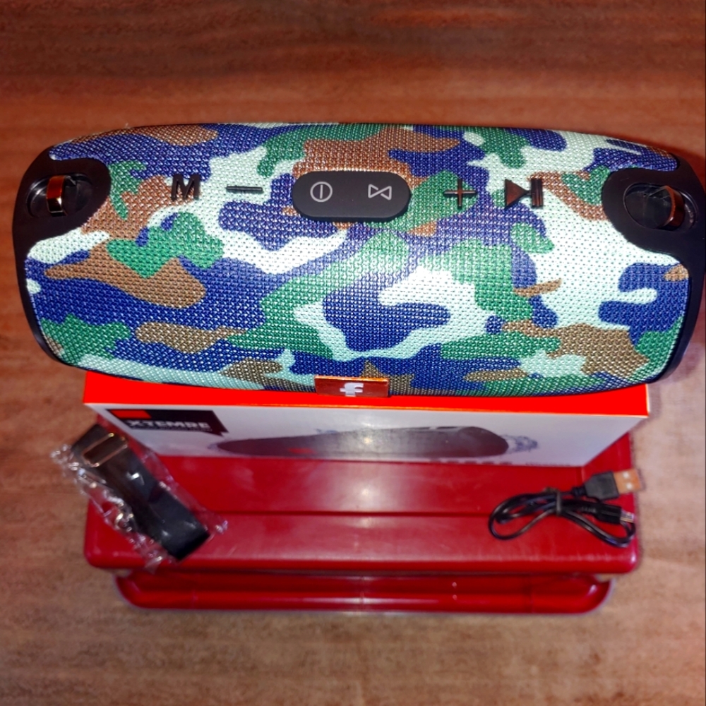 Bluetooth Speaker Portable - Camo - Picture 7 of 13